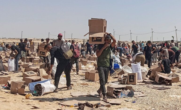 em-um-mes,-516-palestinos-morrem-buscando-alimentos-em-gaza