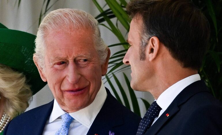 macron-faz-1a-visita-de-estado-de-um-lider-europeu-ao-reino-unido-desde-brexit