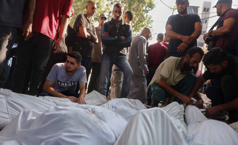 ataque-israelense-mata-familia-faminta-enquanto-dormia-na-cidade-de-gaza,-dizem-palestinos