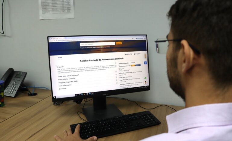 atestado-de-antecedentes-criminais-passa-a-ser-gratuito-no-tocantins;-veja-como-acessar