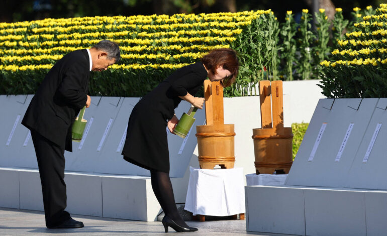 Hiroshima lembra 80 anos da bomba atômica com apelo contra armas nucleares