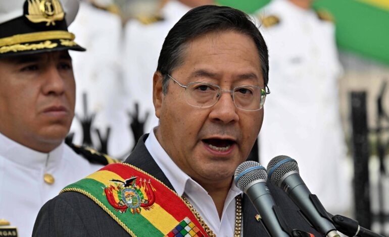 arce-troca-comando-militar-da-bolivia-a-tres-dias-das-eleicoes-presidenciais