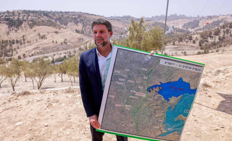 israel-aprova-plano-de-ministro-extremista-para-‘enterrar-ideia-de-estado-palestino’