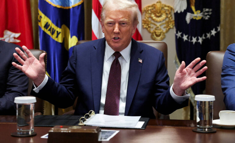 tenho-direito-de-fazer-o-que-quiser-pois-sou-o-presidente-dos-eua,-diz-trump;-veja-video