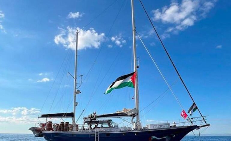 Manifestações pró-Palestina prestam solidariedade à Flotilha Sumud