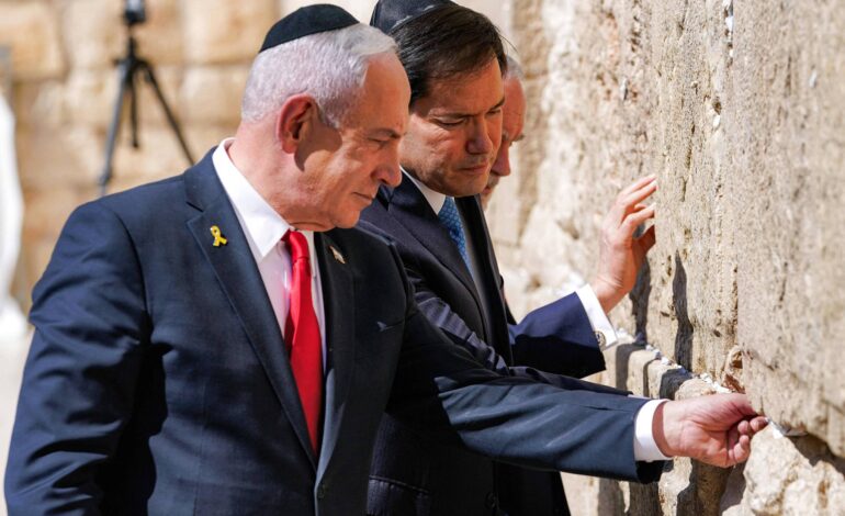 qatar-pede-sancoes-a-israel,-que-recebe-rubio-e-intensifica-ataques-a-gaza