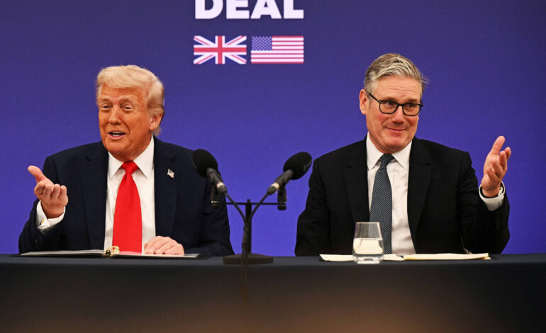 apos-dia-de-pompa-com-familia-real,-trump-assina-acordo-de-r$-1-tri-com-starmer-no-reino-unido