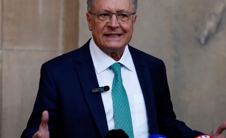 Alckmin diz que “Judiciário tem a última palavra” sobre anistia