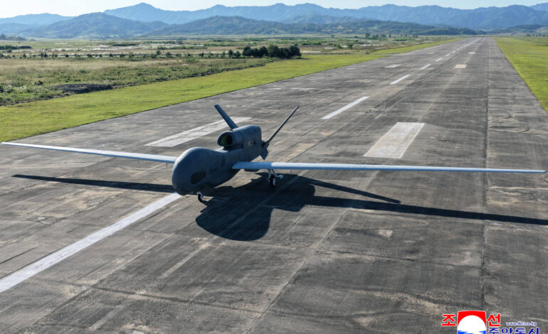 kim-jong-un-supervisiona-testes-e-eleva-drones-a-principal-ativo-militar-da-coreia-do-norte