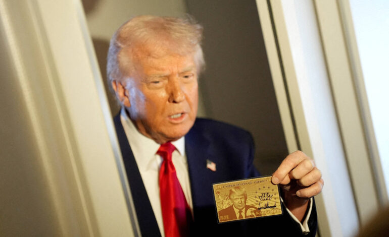 trump-formaliza-novos-vistos-especiais-para-quem-pode-pagar-ate-us$-5-milhoes