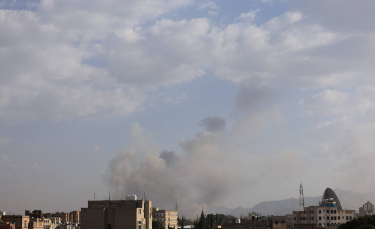 israel-ataca-alvos-houthis-no-iemen-um-dia-apos-grupo-lancar-drones-em-eilat;-veja-video