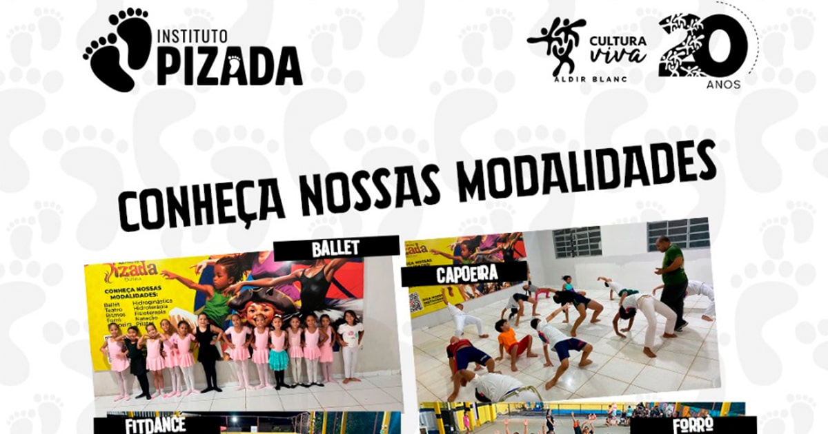 Instituto Pizada renova programação cultural e aproxima a comunidade