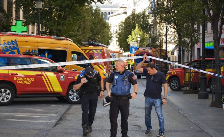 desabamento-parcial-de-predio-em-madri-deixa-4-mortos