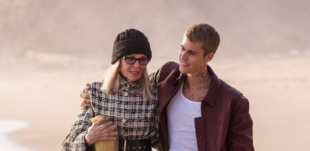 Diane Keaton já foi avó de Justin Bieber em clipe sobre morte