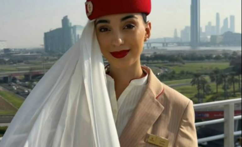 comissaria-da-emirates-viraliza-no-tiktok-ao-revelar-salario-e-mostrar-apartamento-em-dubai