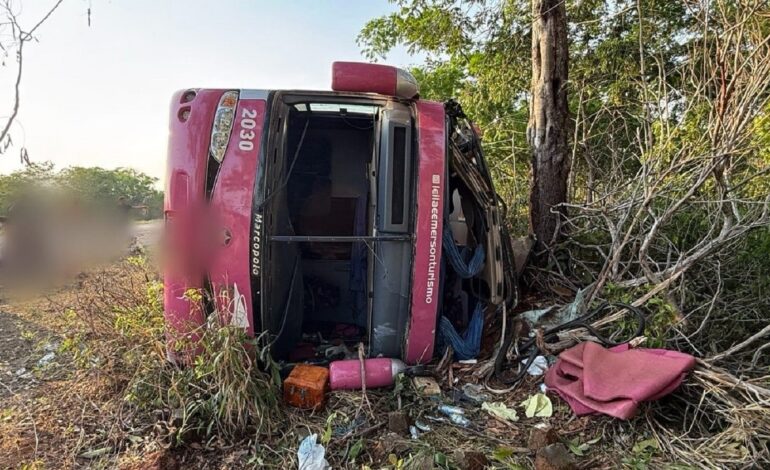 dois-dos-46-passageiros-de-onibus-que-tombou-na-br-230-continuam-internados,-diz-ses