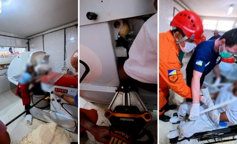 video-mostra-resgate-de-padeiro-que-ficou-com-braco-preso-em-batedeira-industrial