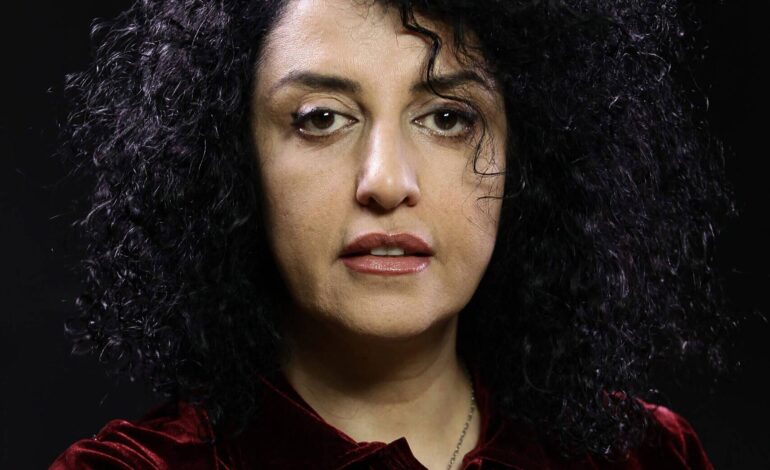vencedora-do-nobel-da-paz-narges-mohammadi-e-presa-novamente-no-ira,-dizem-apoiadores