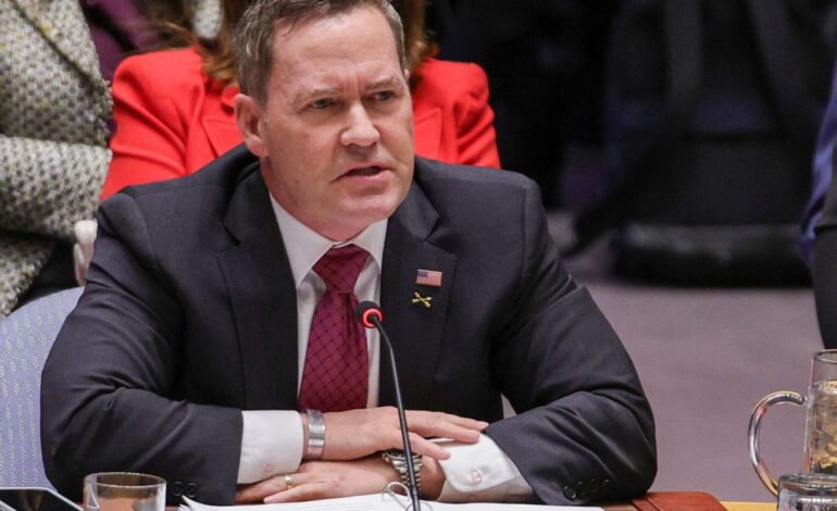 Em fala na ONU, Estados Unidos nega guerra e ocupação da Venezuela