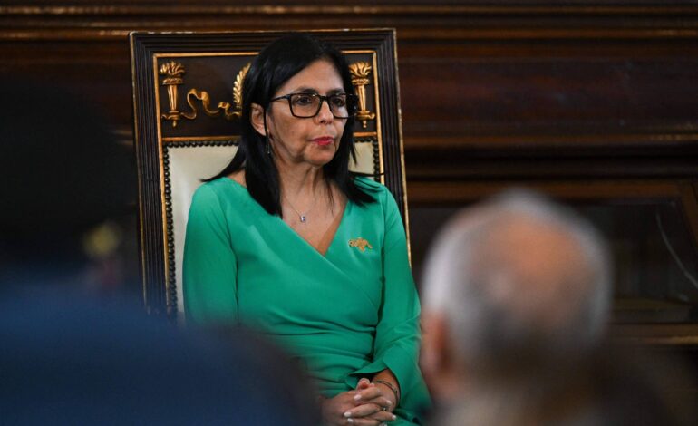 embaixadora-do-brasil-comparece-a-posse-de-delcy-rodriguez-na-venezuela
