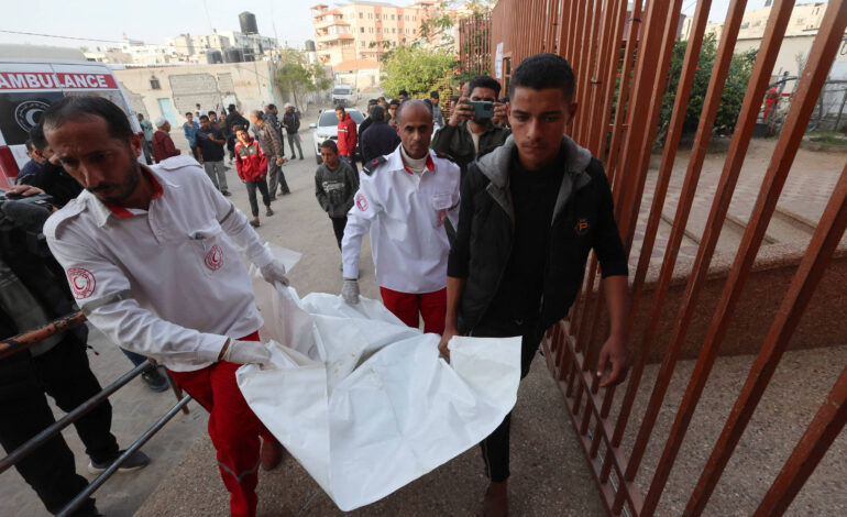 israel-bombardeia-lancador-de-foguetes-em-gaza-e-provoca-mortes,-dizem-palestinos