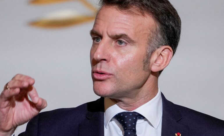 Macron diz que vai votar contra acordo entre União Europeia e Mercosul