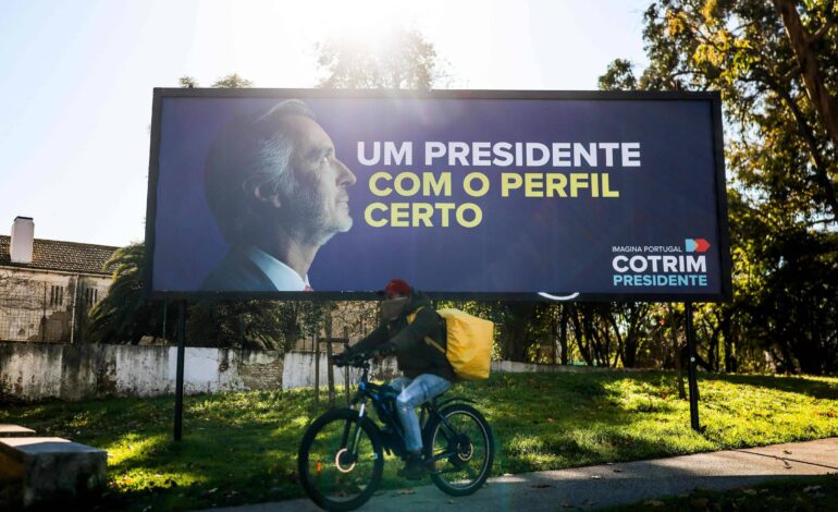 em-campanha-de-outdoors,-portugal-tem-eleicao-acirrada-para-presidente;-veja-video