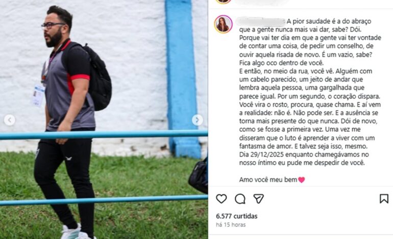 ‘pior-saudade’,-desabafa-viuva-de-preparador-do-aguia-de-maraba-morto em-acidente-no-tocantins