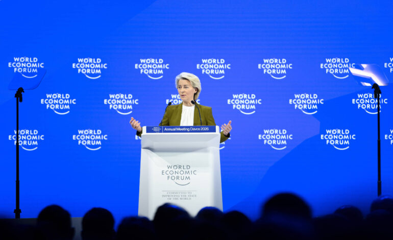 ‘velha-ordem-acabou’,-diz-von-der-leyen-em-davos