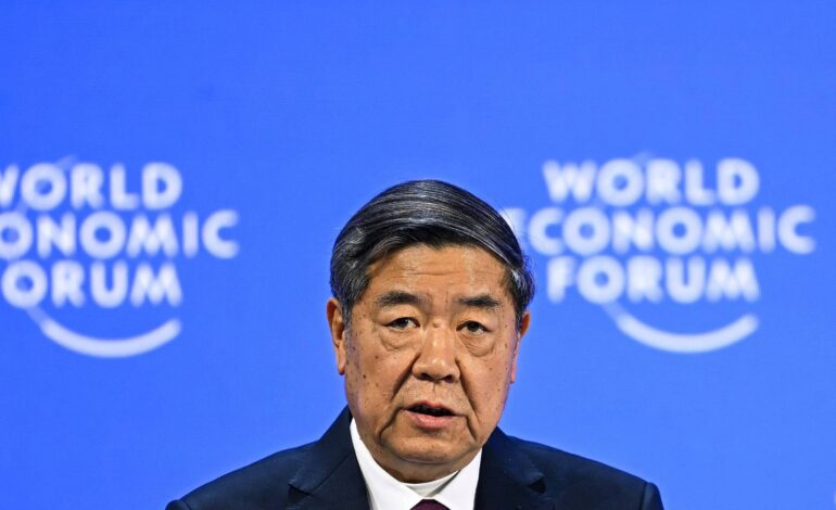 em-davos,-china-desvia-de-critica-direta-a-trump-e-fala-em-evitar-‘lei-da-selva’