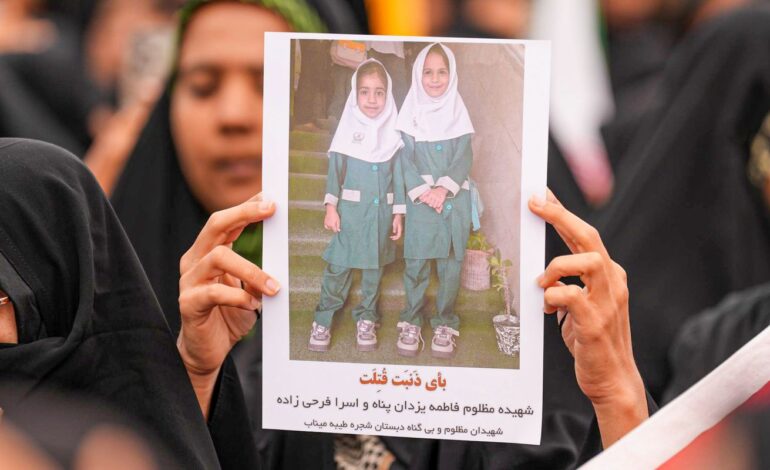 Ataque a escola de meninas no Irã expõe horrores da guerra