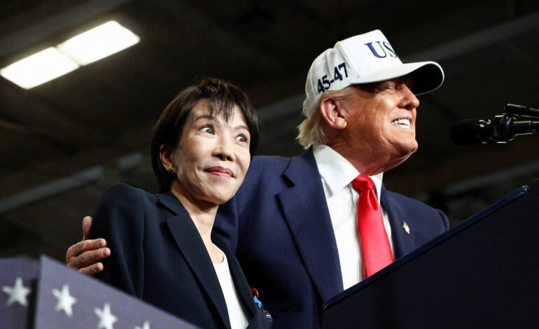 guerra-com-o-ira-coloca-em-risco-equilibrio-entre-donald-trump-e-primeira-ministra-do-japao