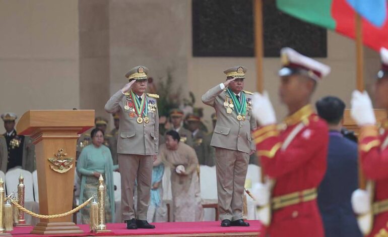 lider-do-golpe-em-mianmar-renuncia-ao-comando-das-forcas-armadas-para-concorrer-a-presidencia