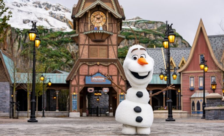 Disney Paris inaugura área temática de ‘Frozen’ com castelo e montanha de gelo; veja VÍDEO
