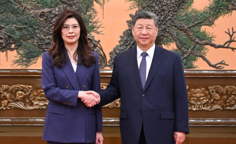 xi-jinping-se-reune-com-lider-da-oposicao-de-taiwan-e-diz-que-rejeita-independencia