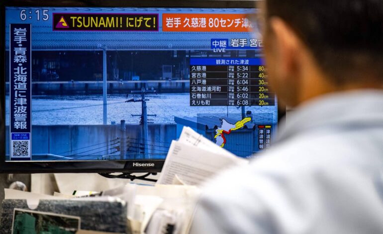 Forte terremoto no Japão aciona alerta de tsunami e autoridades ordenam evacuações no litoral