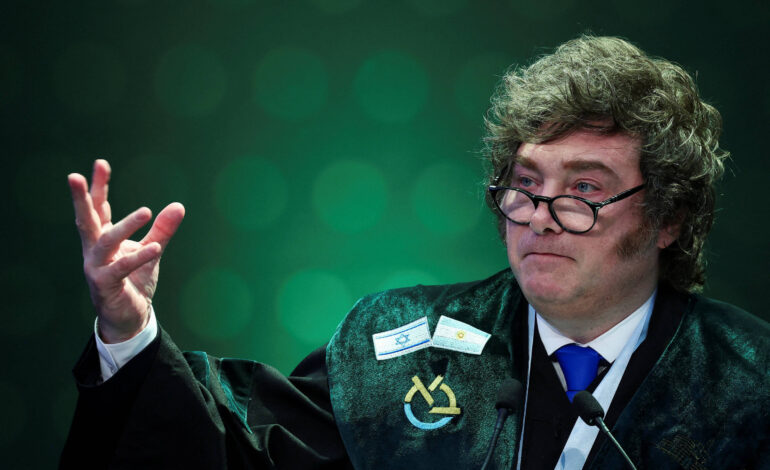 Milei promete reforma eleitoral que elimina primárias e institui ficha limpa