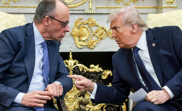Trump critica premiê da Alemanha por dizer que Irã humilha EUA em negociações