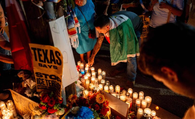 manifestantes-protestam-em-houston-apos-morte-de-cidadao-mexicano-em-abordagem-do-ice