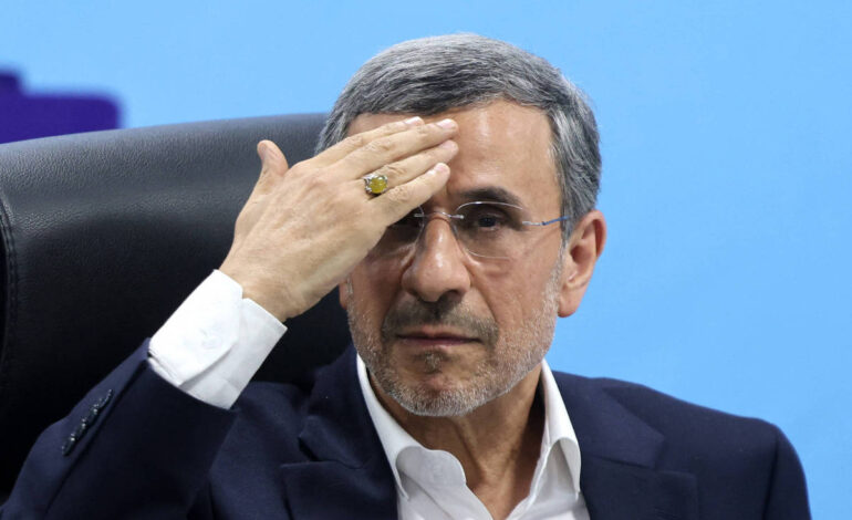 Israel tentou recrutar Ahmadinejad, e regime do Irã o coloca em prisão domiciliar