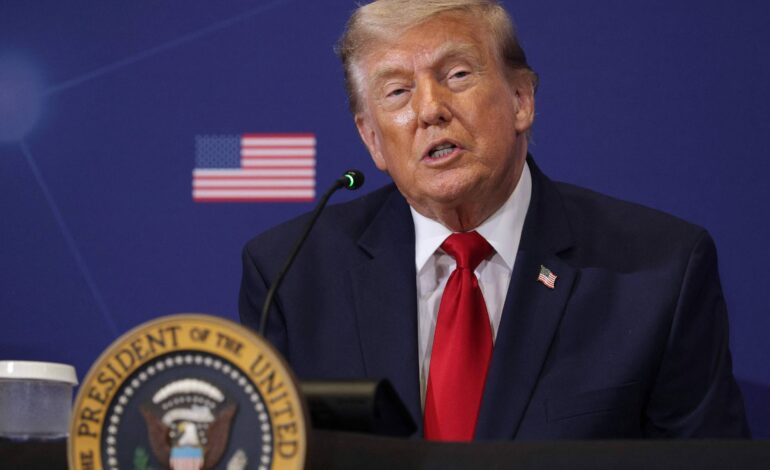 trump-diz-que-ira-libertou-cidada-americana-presa-no-pais-desde-2024