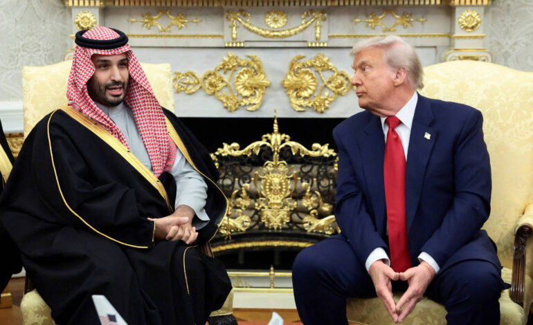 trump-exige-paz-com-israel-em-acordo-nuclear-com-a-arabia-saudita