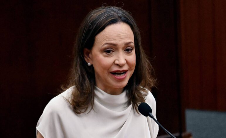 maria-corina-diz-que-nao-participara-de-dialogo-entre-oposicao-e-regime-na-venezuela