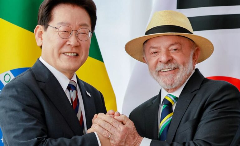 Brasil ampliará esforços por acordo entre Mercosul e Coreia do Sul