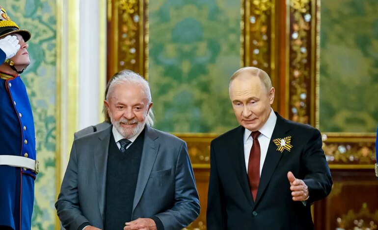 Lula conversa com Putin sobre comércio e geopolítica