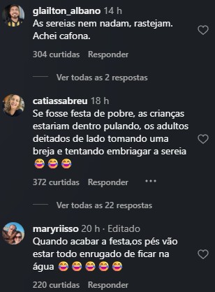 jantar-dentro-de-piscina-com-‘sereia’-entre-mesas-viraliza-e-rende-piadas-no-brasil;-conheca
