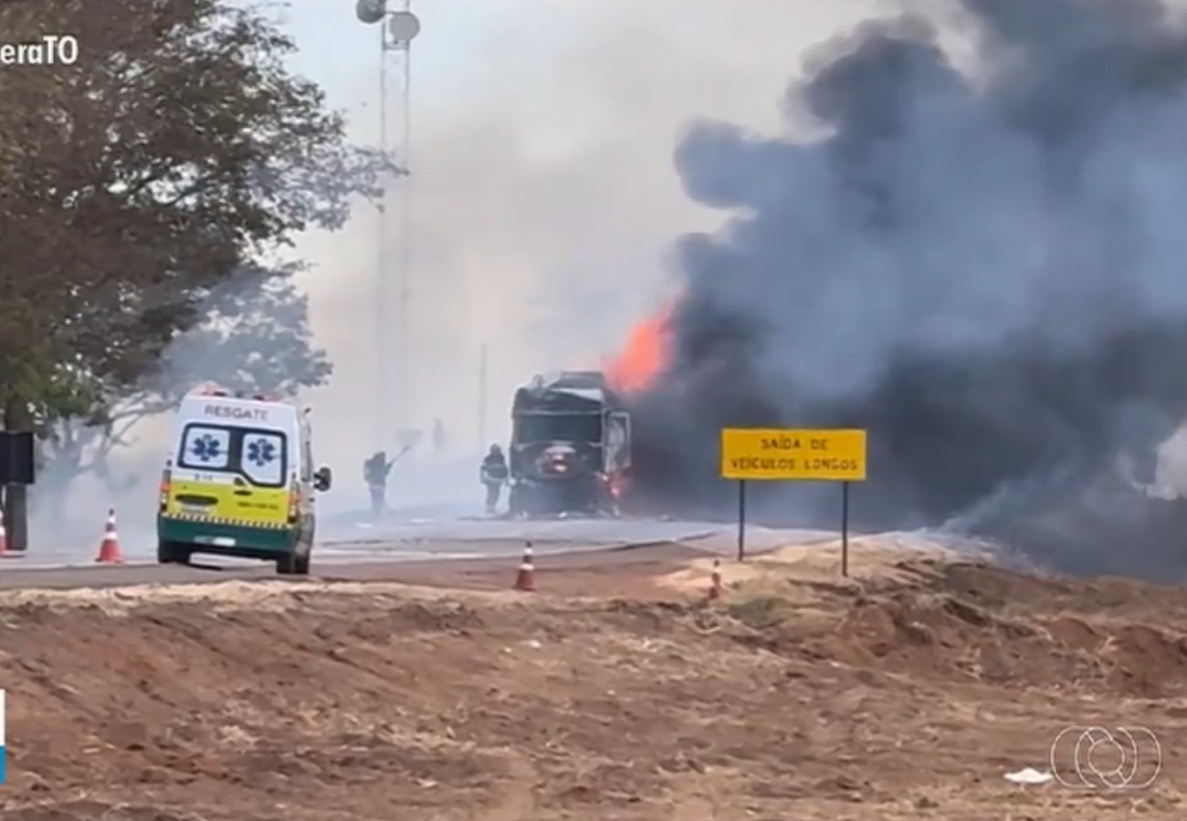 Motorista bêbado é preso na BR-153 após furar fila e reclamar de interdição, diz PRF