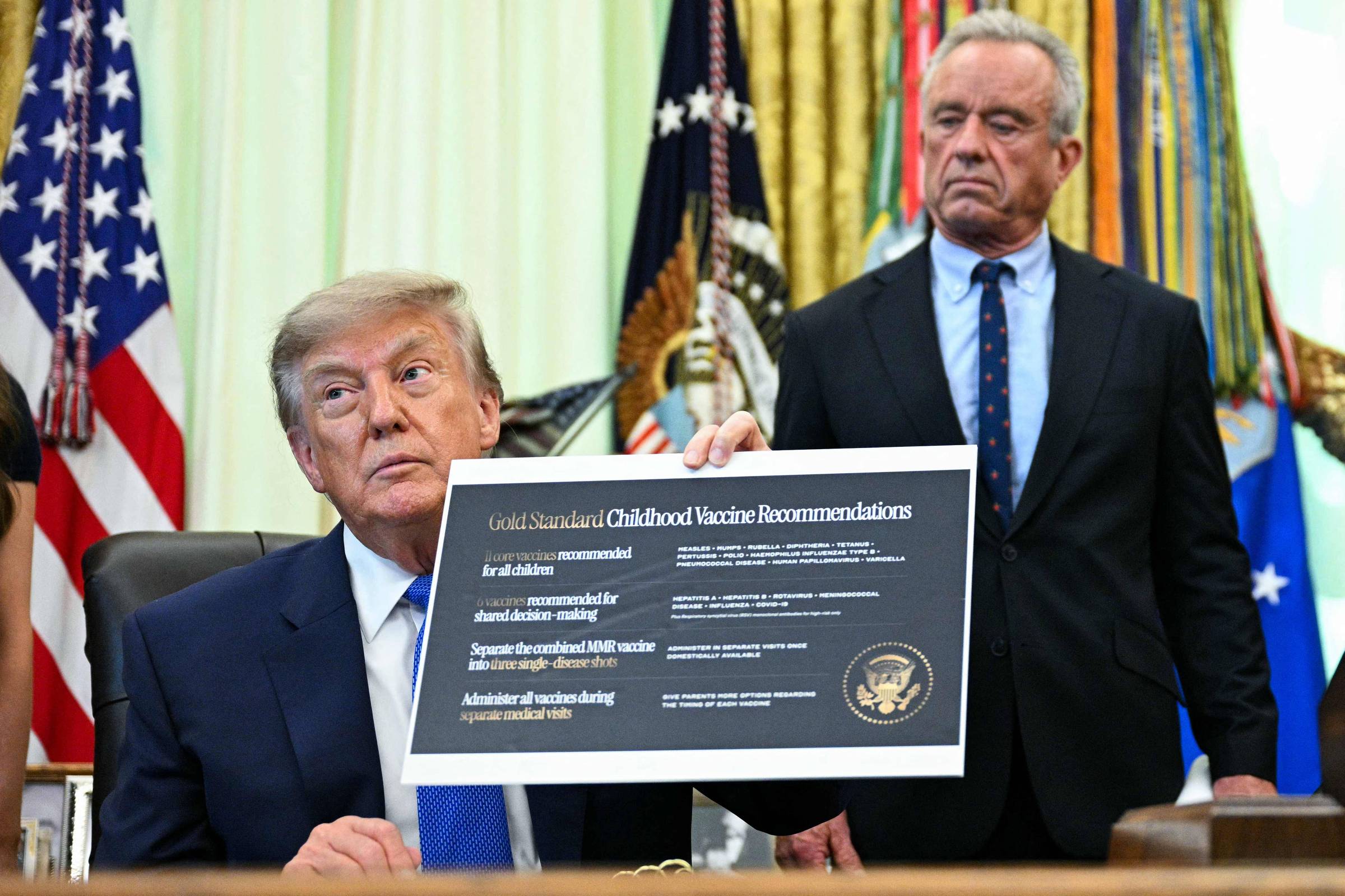 Após ordem de Trump, OMS reforça evidências sobre vacinação infantil