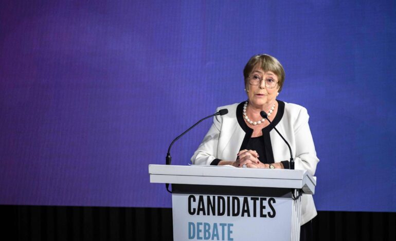 eua-ignoram-pedido-do-brasil-para-reuniao-com-bachelet,-candidata-a-onu