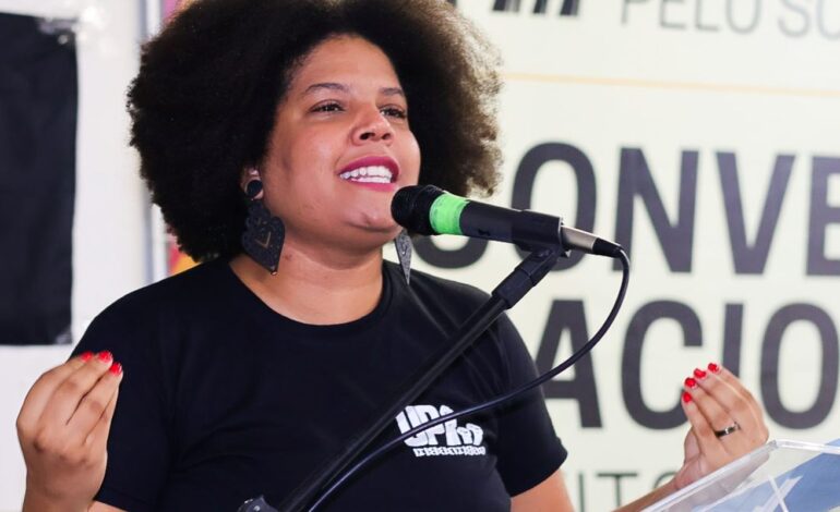 Samara Martins é a candidata do Unidade Popular ao pleito presidencial